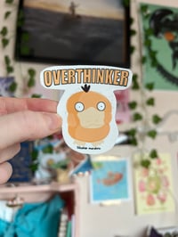 Sticker Psyckokwak Overthinker
