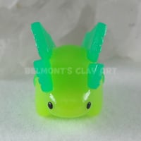 Image 3 of 🍃 "Translucent" Leafy Stegosaurus - "Kawaii"