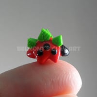 Image 2 of 🐞 Ladybug Leafy Stegosaurus - "Kawaii"