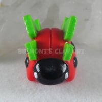 Image 3 of 🐞 Ladybug Leafy Stegosaurus - "Kawaii"