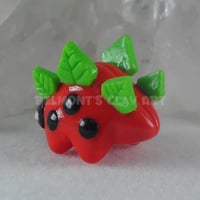 Image 4 of 🐞 Ladybug Leafy Stegosaurus - "Kawaii"
