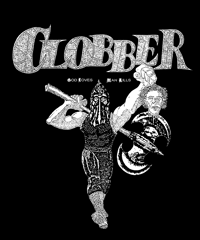 Image 2 of CLOBBER X CUERO_NEGRO "GOD LOVES, MAN KILLS"