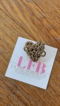 Broche LOVE tchin-tchin léo pm