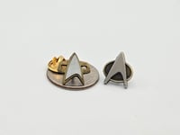 Image 1 of Tiny Commbadge Pin