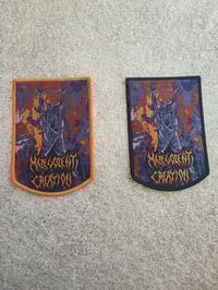 Image 2 of MALEVOLENT CREATION - THE TEN COMMANDMENTS OFFICIAL WOVEN PATCH