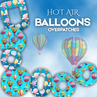 Image 1 of Hot Air Balloons Overpatches