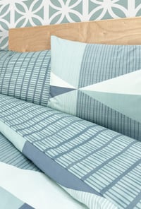 Image 5 of Palm Canyon Drive Duvet Cover Set - High Tide