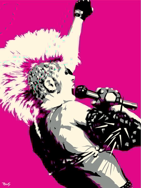 Image of "Perkins 77" Art Print Series - 7731 Wendy O. Williams