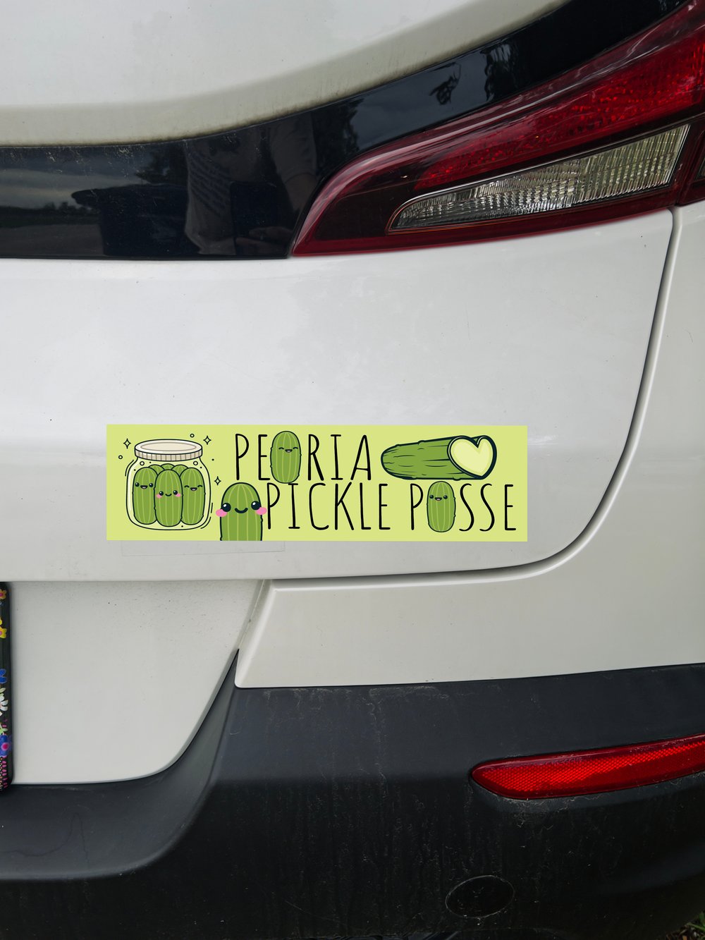 Image of Peoria Pickle Posse - Large 10x3 Sticker