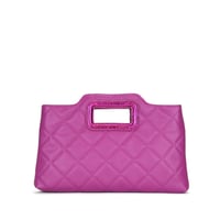 Image 2 of Inc International Concepts Juditth Handle Medium Clutch - Burnished Berry