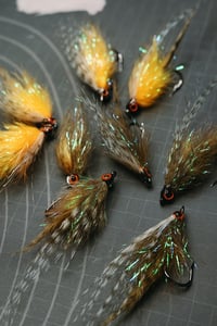 Image 1 of Sculpin Streamer 5 cm Braun Olive & Orange Braun 