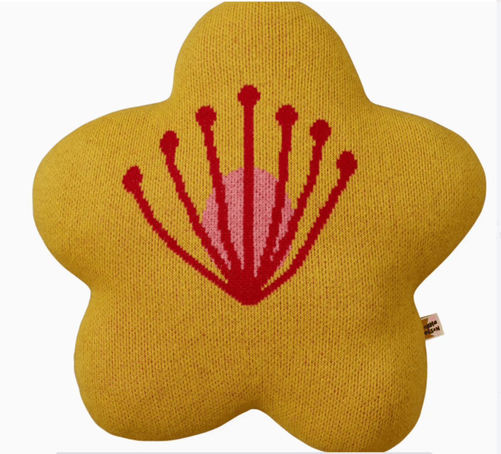 Image of Oversized Flower Shaped Pillows (two versions)
