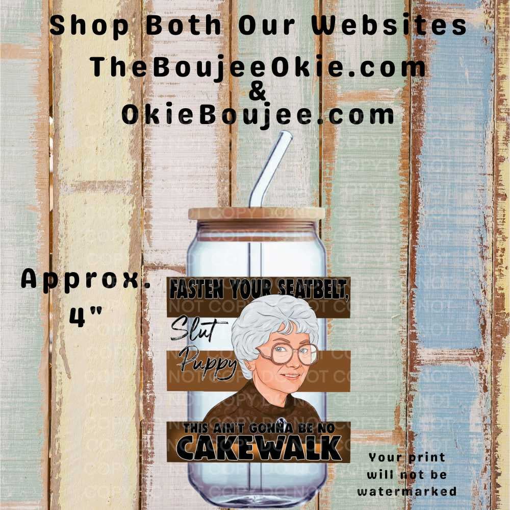 Image of Golden Girls Uv Dtf Wrap & Decals Choice of 5