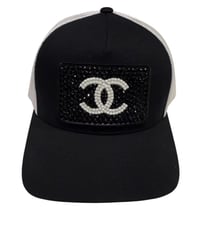 Image 3 of RHINESTONE PATCH TRUCKER HAT 
