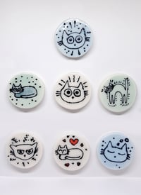 Image 1 of cat magnets 2: more cat magnets