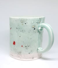 Image 3 of green speckled mug