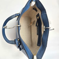 Image 8 of Michael Kors Taryn Small Leather Convertible Crossbody Bag, Dk Chambray