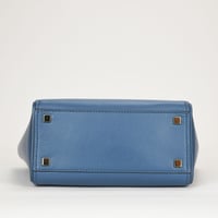 Image 7 of Michael Kors Taryn Small Leather Convertible Crossbody Bag, Dk Chambray