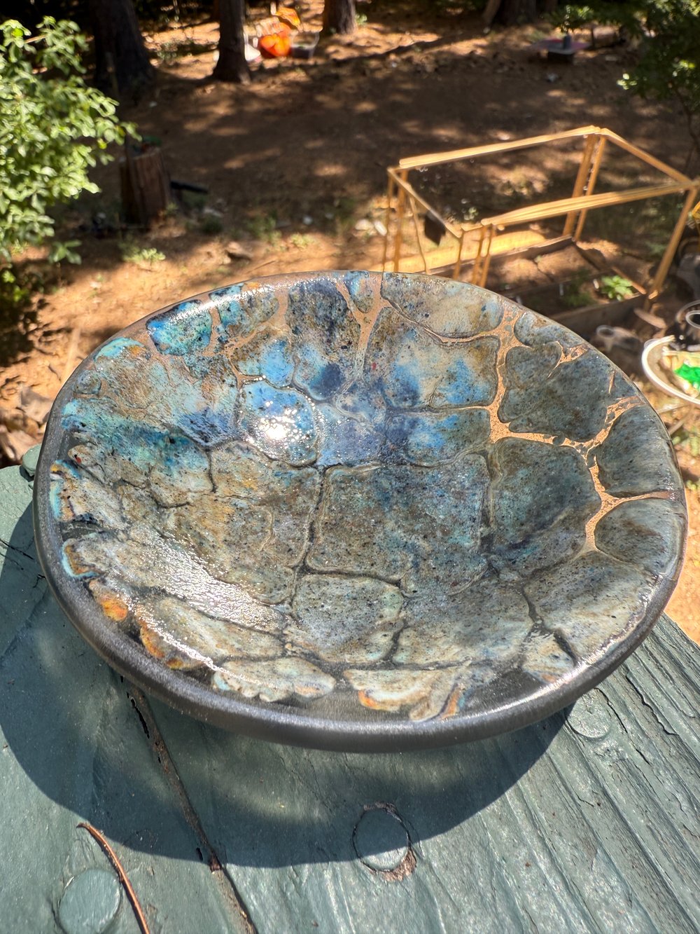 Small Crackle Bowl