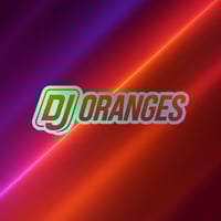 DJ ORANGES Holographic Sticker