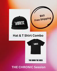 Image 3 of Vibes™ Snapback & Classic Tee Combo