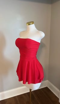 Image 3 of Annabelle mini dress (Red)