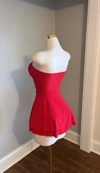 Image 4 of Annabelle mini dress (Red)