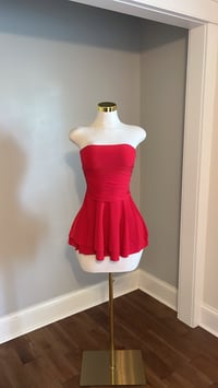 Image 1 of Annabelle mini dress (Red)