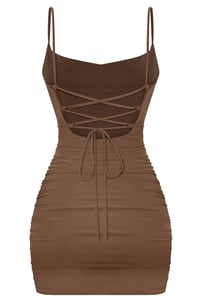 Image 6 of Hazel ruched mini dress