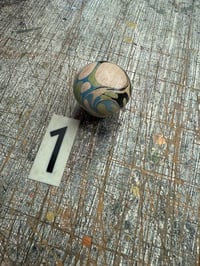 Image 4 of Hand Marbled wooden hardware / door knobs / draw handles YOU PICK