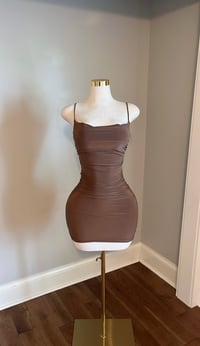 Image 1 of Hazel ruched mini dress