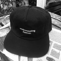 'understanding forever.' caps