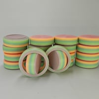 Image 1 of Captive disk ring fidget- rainbow