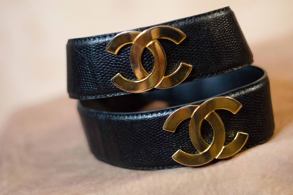 Image of Chanel Inspired CC Hardware Belt