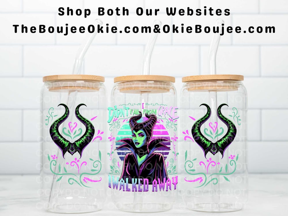 Image of Maleficent Uv Dtf Wrap Double Sided    W0861