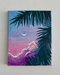 Image 1 of Looking Up in Miami (Original Acrylic)