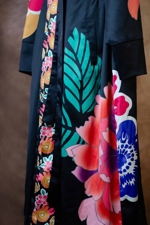 Image of Fleur Luxe Misa Hylton Belted Kimono 