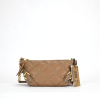 Image 1 of Steve Madden Candi Quilted Shoulder Bag - Cognac