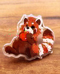 Image 2 of Red Panda Pins