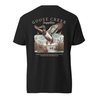 Image 1 of Christian Waterfowlers Brush Creek Supplies Vintage Mallard Unisex garment-dyed heavyweight t-shirt