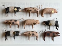 Image 3 of Spun Cotton Pigs (multiple single options available)