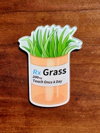 Image 1 of Touch Grass Magnet