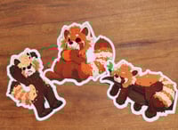 Image 1 of Red Panda Stickers