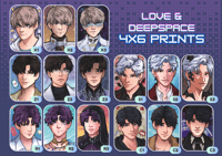 Image 1 of Love and Deepspace 4x6" Prints