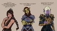 Image 2 of 5"x7" Baldur's Gate 3 Quote Print