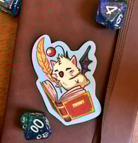 Image 2 of FFIX Save Moogle 2.5" Matte Sticker