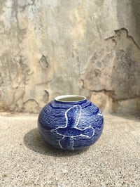 Image 1 of moon jar (seagulls)