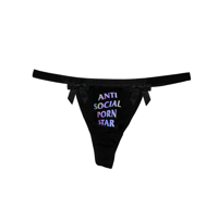 Image 1 of ANTI      SOCIAL        STAR        THONG      