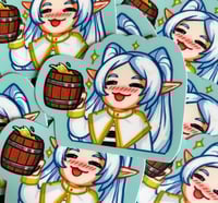 Image 1 of Frieren 2.5" Matte Sticker