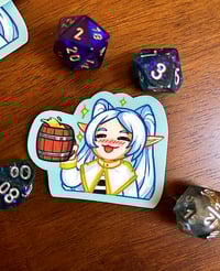 Image 2 of Frieren 2.5" Matte Sticker